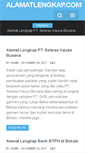 Mobile Screenshot of alamatlengkap.com